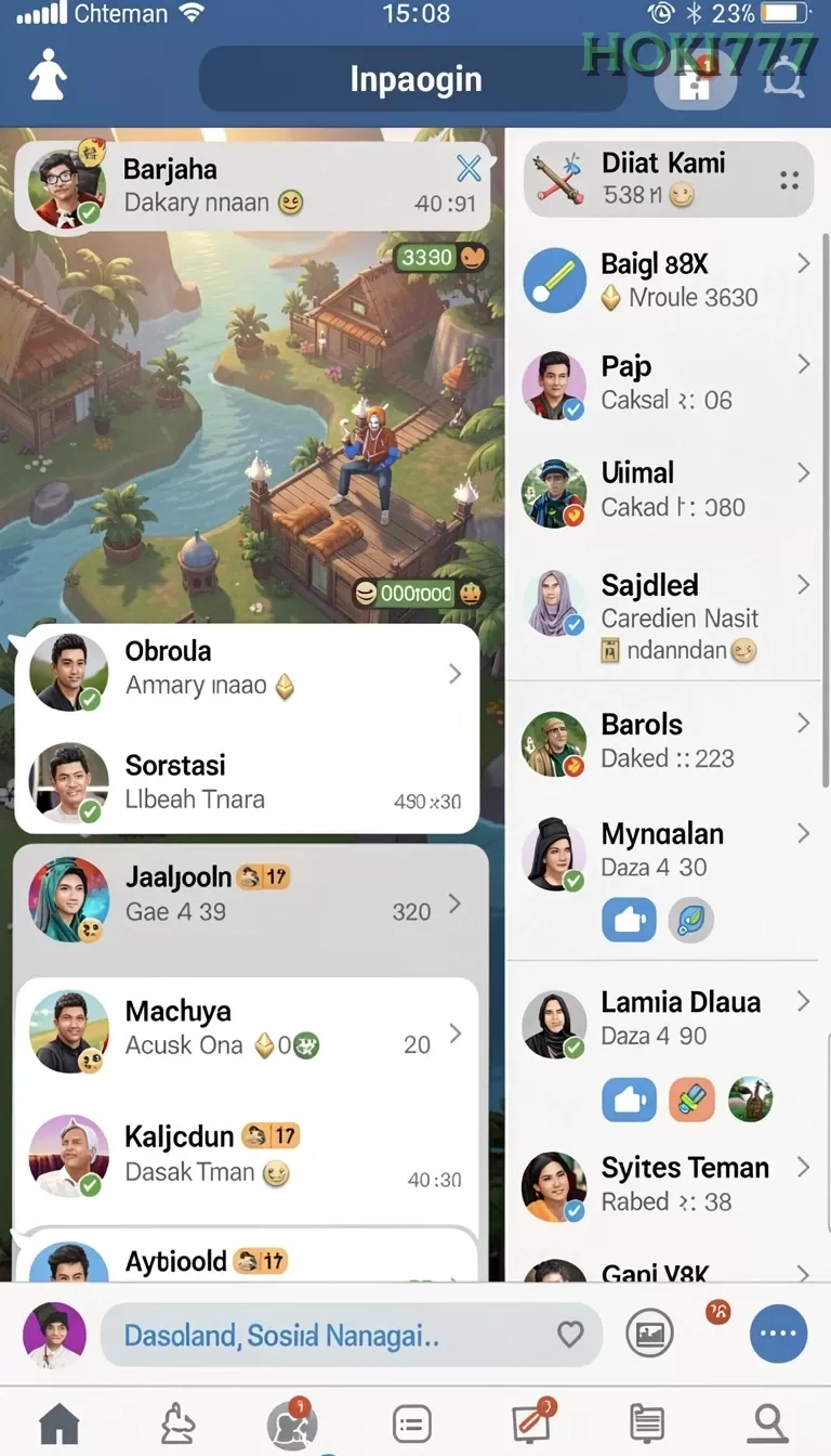 Galeri pratinjau visual hoki777 build APK resmi terbaru