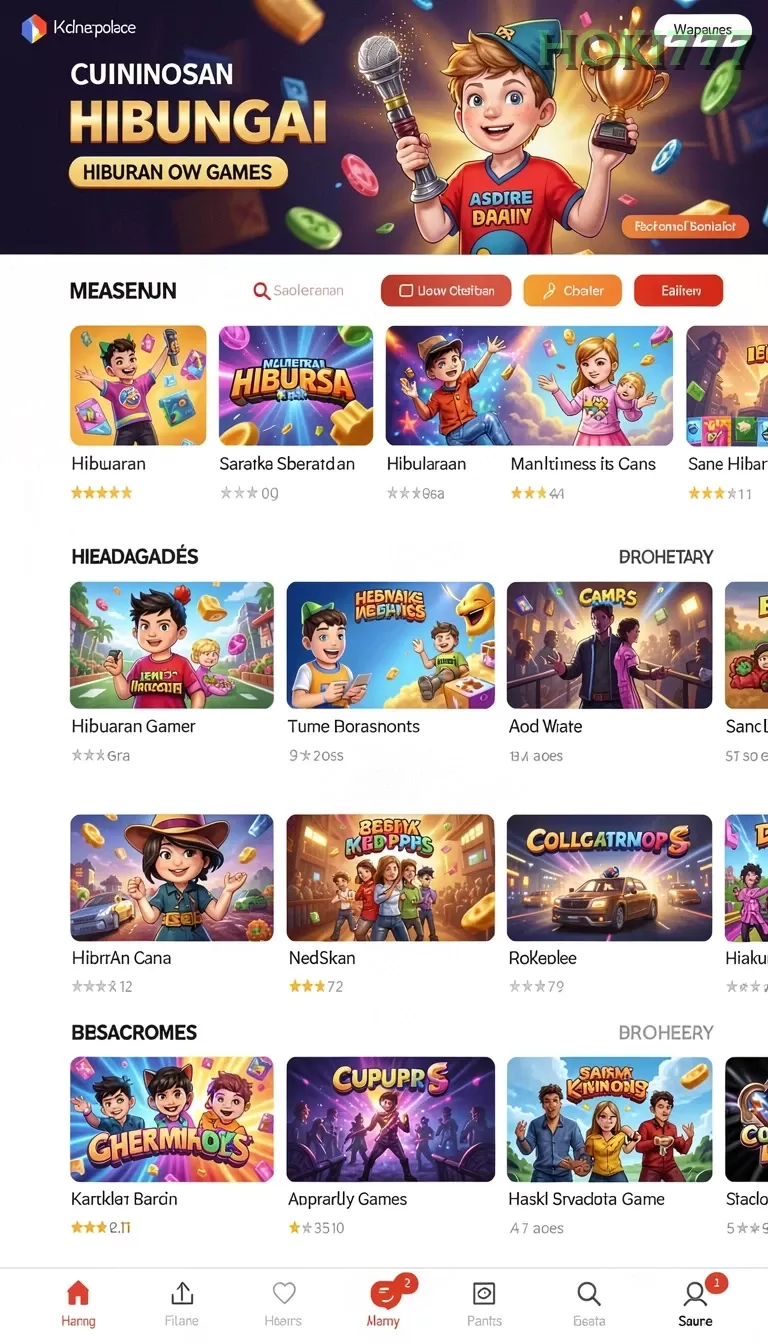 Pratinjau antarmuka hoki777 — aplikasi APK resmi Android v2.5.6